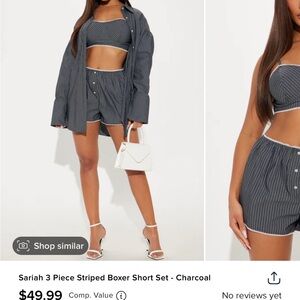 Fashion Nova Gray High Waist Shorts Relaxed Fit